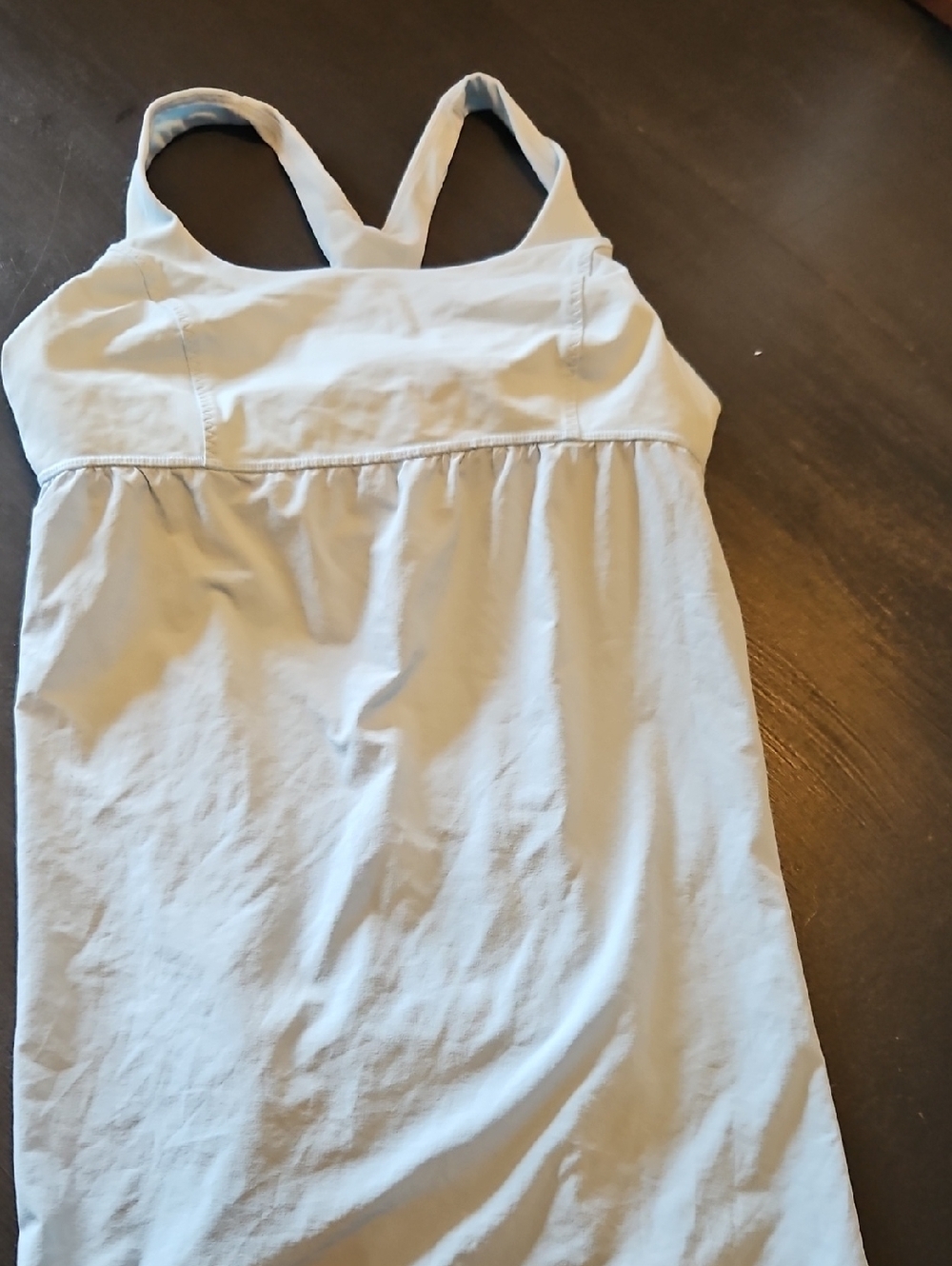 Lululemon Light Blue Sleeveless Tank Size 8